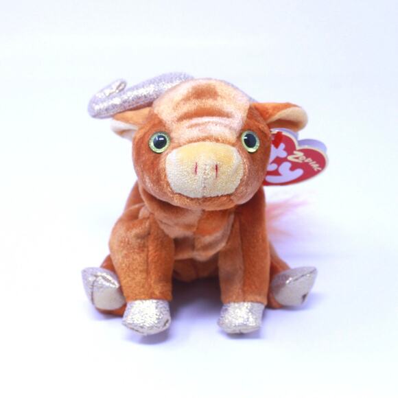 Ty Other - TY Vintage Zodiac "OX" BEANIE BABY